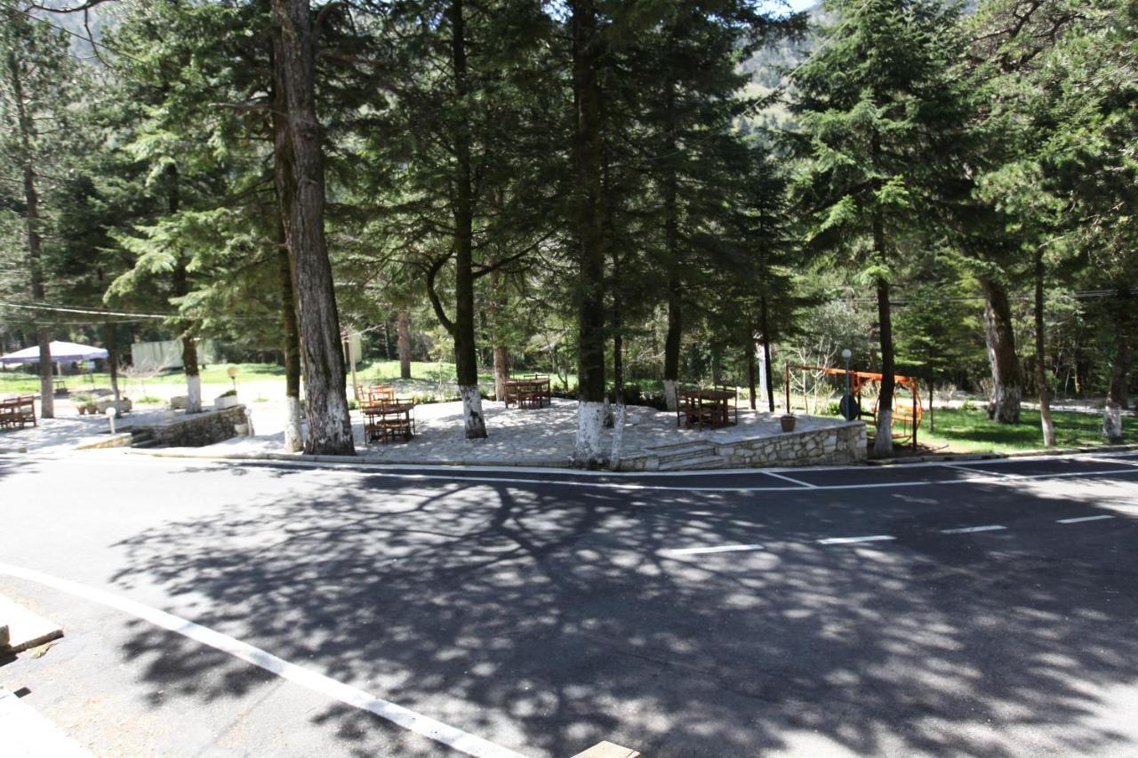 Bujtina Uji I Panjes, Log Cabins Dukat Buitenkant foto